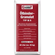 Olajmegkötő granulátum 40 ltr zsák