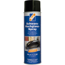 Magasfényű - fekete spray, 500ml