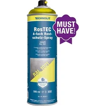 Rozsdagátló festékspray RosTEC - repcesárga RAL1021