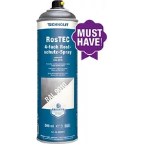 Rozsdagátló festékspray RosTEC - tiszta fehér RAL9010