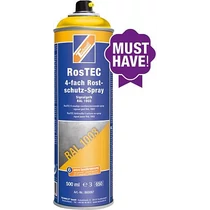 Rozsdagátló festékspray RosTEC - szignálsárga RAL1003