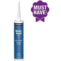 Fekete színű ragasztó 290 ml Multibond