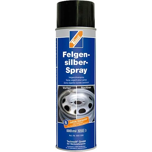 Felnijavító spray - ezüst, 500ml