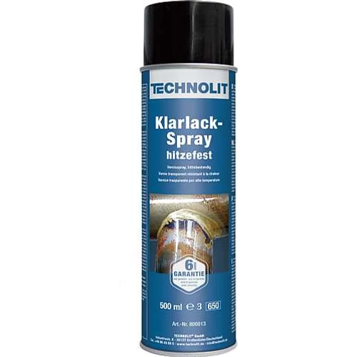 Hőálló lakk spray - színtelen, 500ml