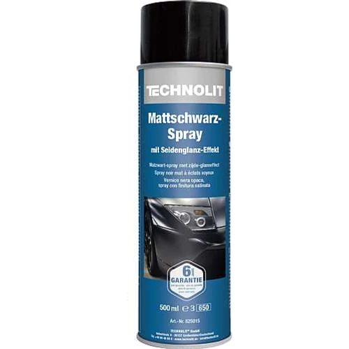 Matt fekete spray, 500ml