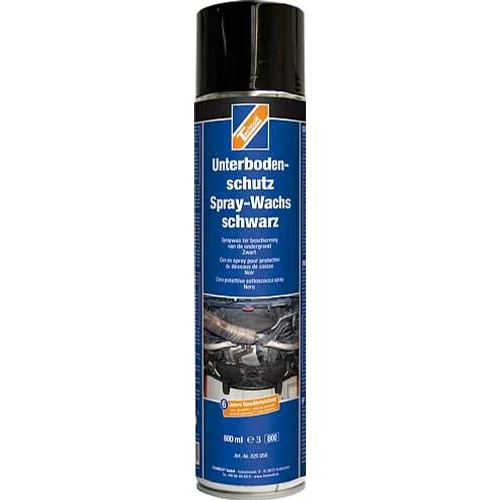 Alvázvédő viasz spray - fekete, 600ml