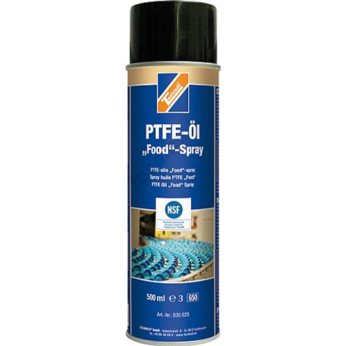 Élelmiszeripari PTFE-olaj spray NSF-H1, 500ml