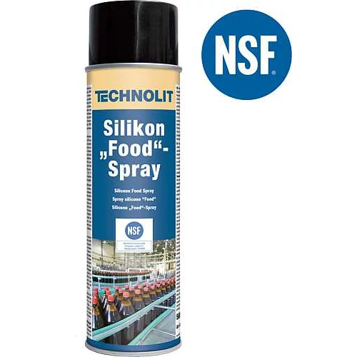 Élelmiszeripari szilikon spray NSF-H1, 500ml