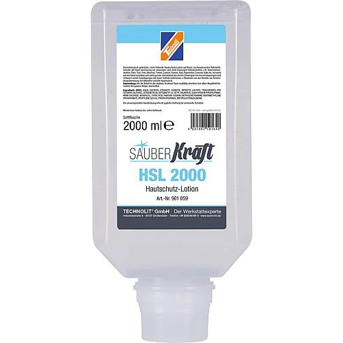 Kézvédőkrém, 2000ml