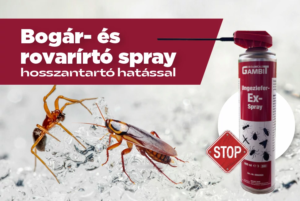 Bogár- és rovarirtó spray