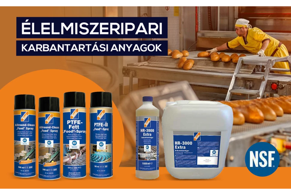 Élelmiszeripari NSF termékek