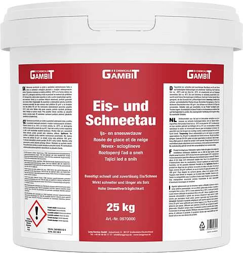 Környezetbarát Hó- és jégoldó granulátum, 25 kg