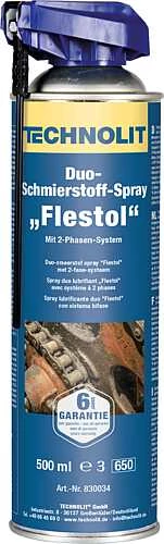 Átlátszó, tartós kenő- és korrózióvédő spray - Flestol, 500ml