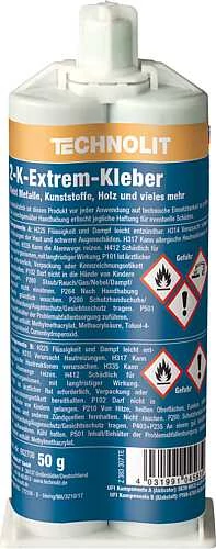 2-K Extrém ragasztó, 50g