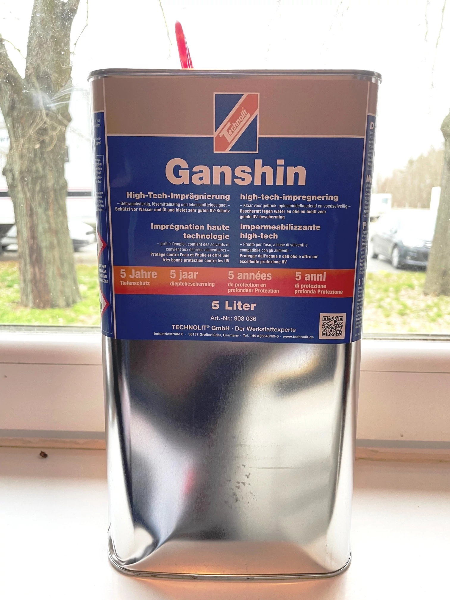 Térkővédő bevonatolószer kannás - GANSHIN