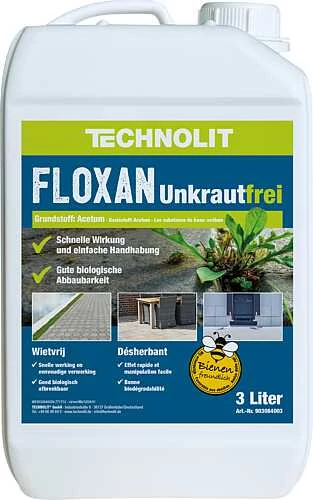Környezet- és méhecskebarát gyomírtó - Floxan 3 ltr